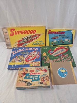 Lot 225 - Gerry Anderson's 'Supercar' games and...