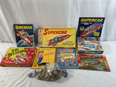 Lot 227 - Gerry Anderson's 'Supercar' related games and...