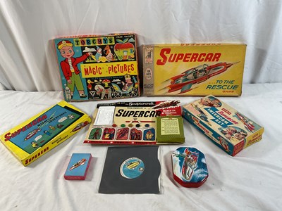Lot 228 - Gerry Anderson's 'Supercar' related games and...