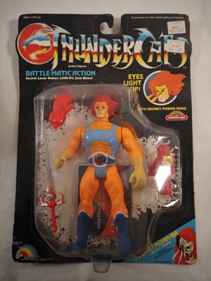 Lot 232 - RAINBOW TOYS Thundercats 'Lion-O' figure,...