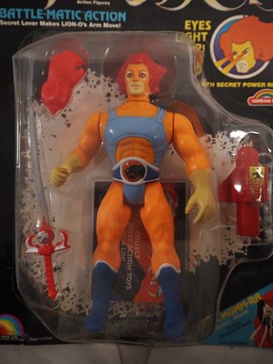 Lot 232 - RAINBOW TOYS Thundercats 'Lion-O' figure,...