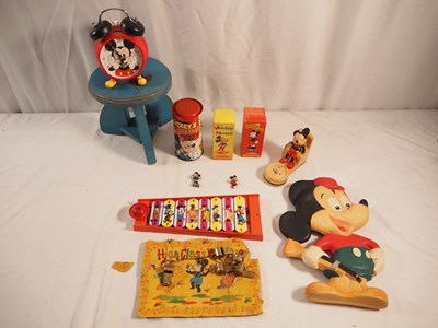 Lot 241 - WALT DISNEY collectables including Mickey...