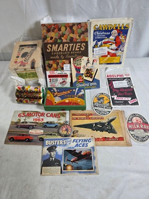Lot 262 - Mixed group of advertising and packaging items...