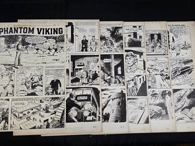 Lot 265 - THE PHANTOM VIKING - 6 pages original of...