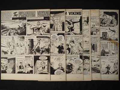 Lot 266 - THE PHANTOM VIKING - 6 pages original of...