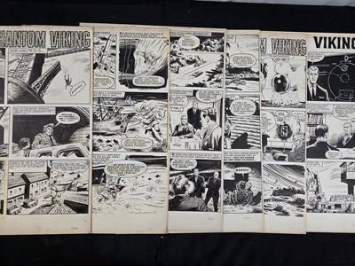 Lot 267 - THE PHANTOM VIKING - 6 pages original of...