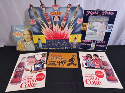 Lot 268 - Group of vintage point of sale advertising...