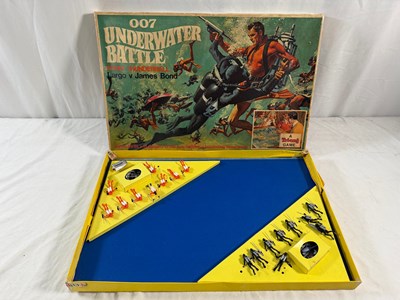 Lot 298 - TRI-ANG scarce '007 Underwater Battle' board...
