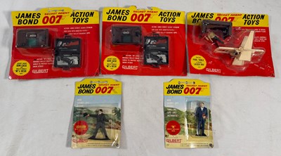 Lot 299 - GILBERT group of sealed, carded James Bond...