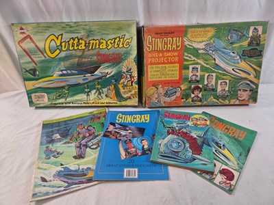 Lot 305 - Gerry Anderson 'Stingray' games and...