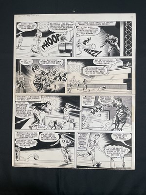 Lot 320 - THE STEEL CLAW - 11 pages of black/white...