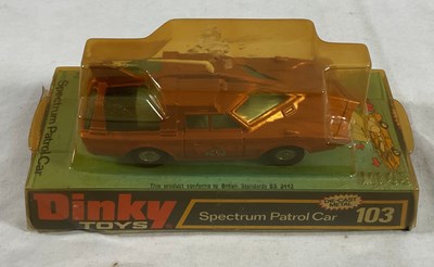 Lot 349 - DINKY 103 diecast Gerry Anderson's 'Captain...