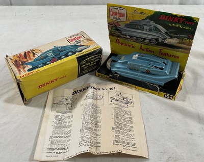 Lot 350 - DINKY 104 diecast Gerry Anderson's 'Captain...