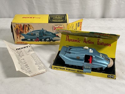 Lot 351 - DINKY 104 diecast Gerry Anderson's 'Captain...