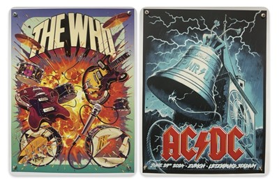 Lot 5 - A pair of Tom Walker alternative music posters...
