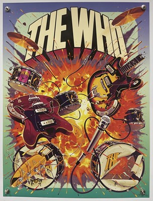 Lot 5 - A pair of Tom Walker alternative music posters...