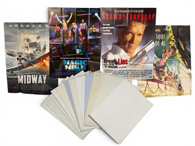 Lot 105 - A grande selection of c.50 French Grande film...