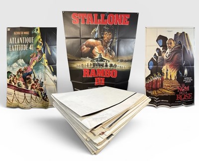 Lot 70 - A selection of vintage French Grande film...
