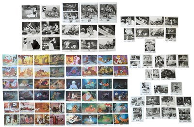 Lot 184 - A selection of black and white stills and 8" x...
