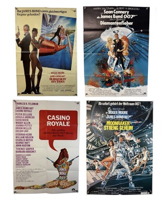 Lot 292 - A group of German A1 film posters for James...