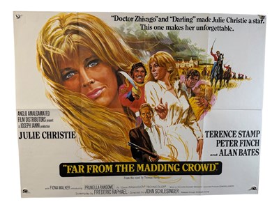 Lot 203 - FAR FROM THE MADDING CROWD (1967) UK quad...