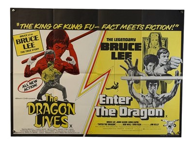 Lot 145 - THE DRAGON LIVES / ENTER THE DRAGON (1976) UK...