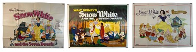 Lot 186 - SNOW WHITE AND THE SEVEN DWARFS (1937) A trio...