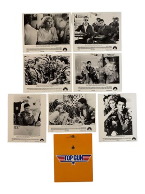 Lot 141 - TOP GUN (1986) UK Quad film poster, Tom Cruise...
