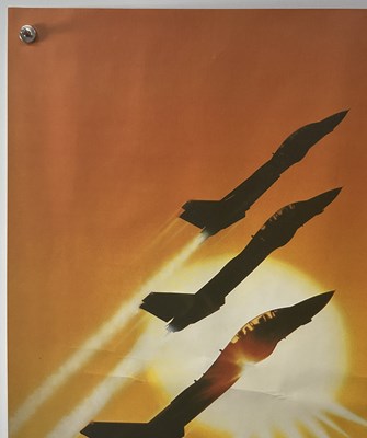 Lot 141 - TOP GUN (1986) UK Quad film poster, Tom Cruise...