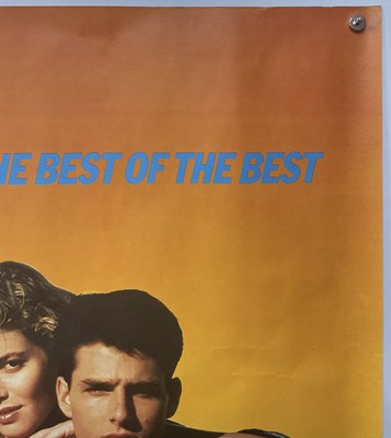 Lot 141 - TOP GUN (1986) UK Quad film poster, Tom Cruise...