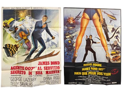Lot 309 - ON HER MAJESTY'S SECRET SERVICE (1969) Italian...