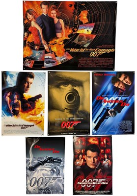 Lot 294 - A collection of James Bond film posters for...