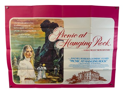 Lot 468 - PICNIC AT HANGING ROCK (1975) UK quad film...