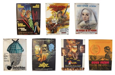 Lot 153 - A collection of French medium film posters...