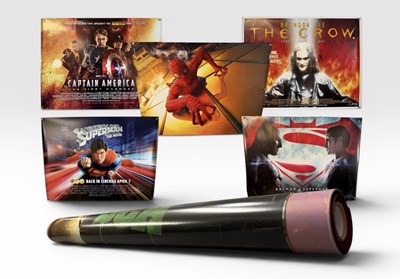 Lot 418 - A mixed selection of c.20 Superhero film...