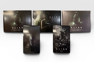 Lot 469 - ALIEN CONVENANT (2017) A group of film posters...