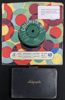 Lot 527 - An autograph album containing the signatures...