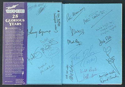 Lot 531 - DR WHO 25 GLORIOUS YEARS hardback volume...