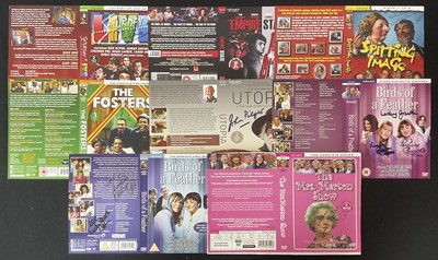 Lot 518 - A collection of autographed DVD Covers signed...