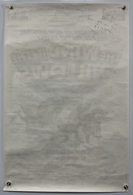 Lot 42 - WIND IN THE WILLOWS Theatre poster signed by...