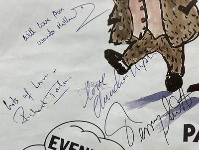 Lot 42 - WIND IN THE WILLOWS Theatre poster signed by...