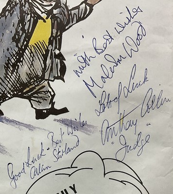 Lot 42 - WIND IN THE WILLOWS Theatre poster signed by...