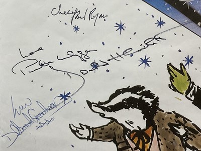 Lot 42 - WIND IN THE WILLOWS Theatre poster signed by...