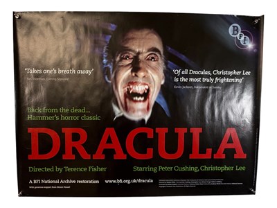Lot 512 - DRACULA (1958) UK Quad film poster for the...