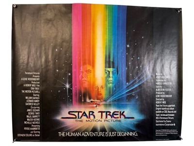 Lot 359 - STAR TREK THE MOTION PICTURE (1979) UK Quad...