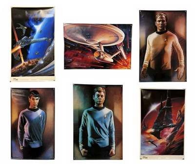 Lot 360 - A small group of STAR TREK posters comprising...