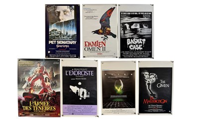 Lot 500 - A selection of European format Horror film...