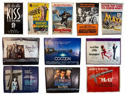 Lot 126 - A mixed selection of vintage film posters...