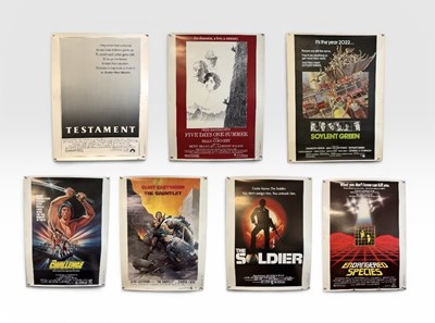 Lot 127 - A group of vintage US 30" x 40" film posters...