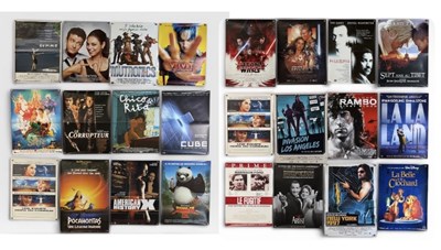 Lot 68 - A collection of French petite film posters...